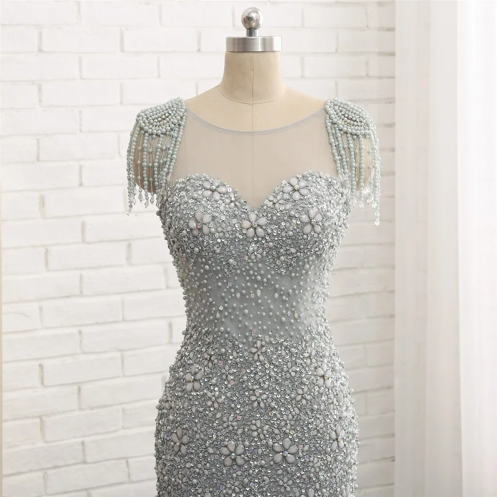 Элегантное Длинное Вечернее Платье 2018 длинное платье-русалка без рукавов длина