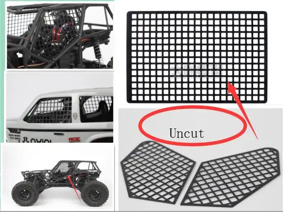 Окошко/багажная сетка для осевого гусеничного пляжного грузовика HRAXXAS UDR LOSI RR10 SCX10