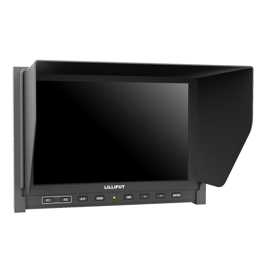 LILLIPUT 339 " ips светодиодный HDMI полевой FPV монитор с AV HDMI входом встроенный аккумулятор 2600 мАч для Full HD камеры-топ HDMI монитор