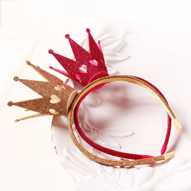 Женская Высококачественная резинка для волос из фетра большая тиара резная