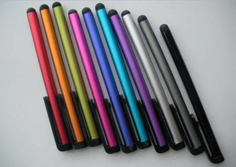 Обычная дешевая стилус для емкостного экрана сенсорного iPad iPhone может изготовить