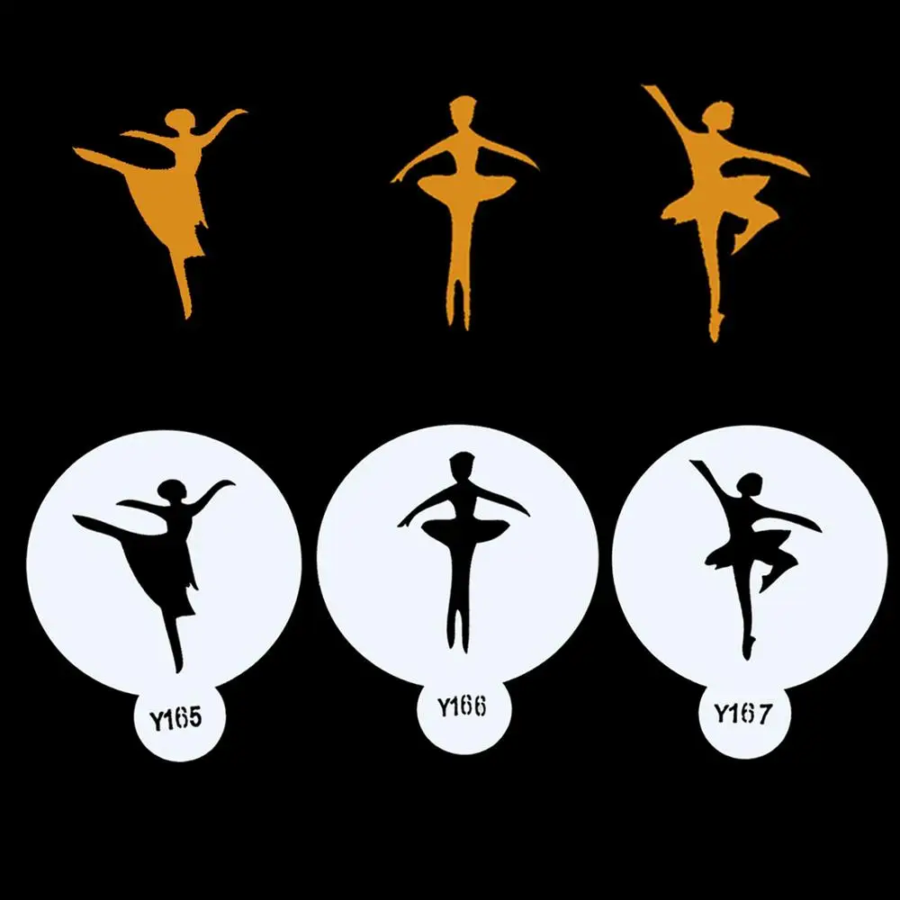 3 шт. пластиковые трафареты для торта|Формы тортов| |