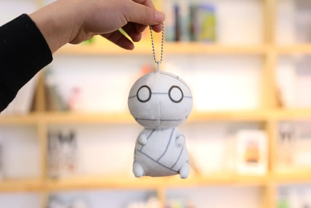 1 шт., 12 см, Kawaii, мумия, плюшевая игрушка, как сохранить мумия, брелок, новинка, аниме, мягкая фигурка, кукла, детские подарки для девочек, Мультяшные игрушки