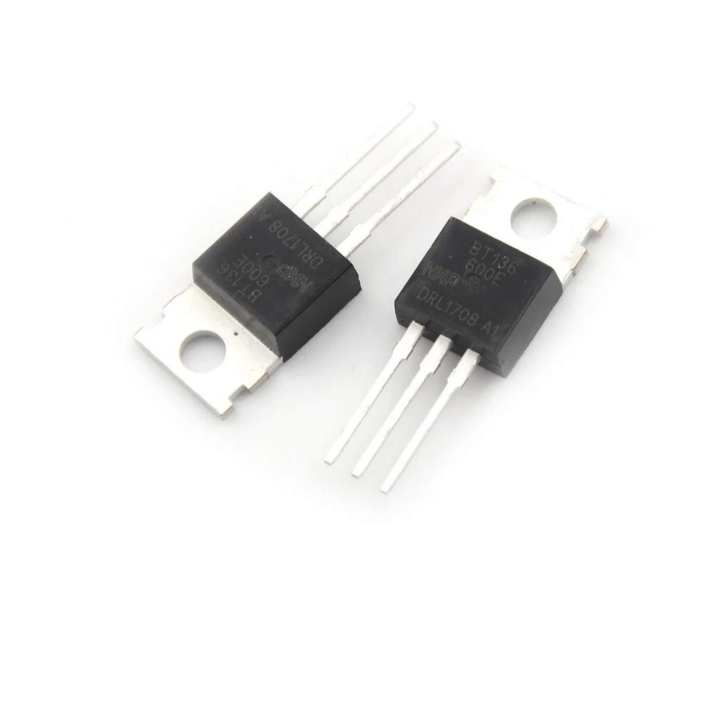 

10 шт. TO-220, новинка, Φ BT136, тиристор Triacs