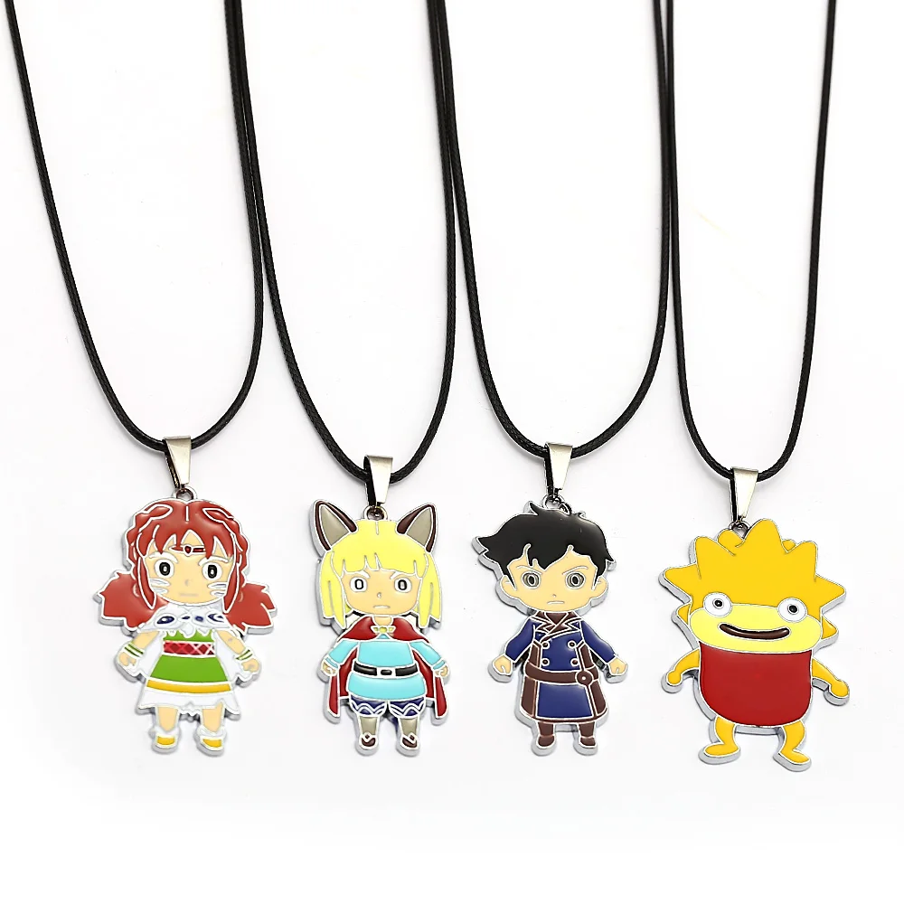 

Ni no Kuni Revenant Kingdom Ghost Cute Necklace Game Pendant Women Men Choker