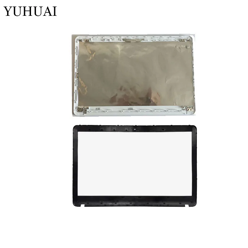 White cover and B Для sony Vaio SVF151 SVF152 SVF153 SVF1541 SVF1521K1EB svf1521p1r SVF152C29M SVF1521V6E верхняя крышка для ЖК-дисплея/ЖК-рамка/крышка hings/H - Цвет: White cover and B