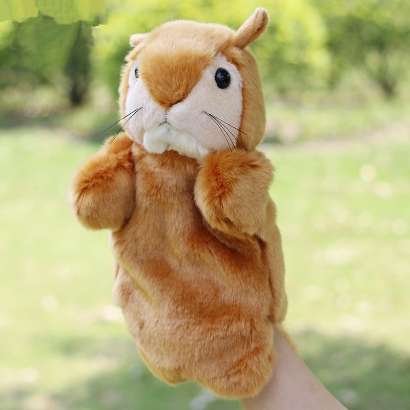 Плюшевая кукла-кукла с животными ручная кукла милая белка игрушки лучшие
