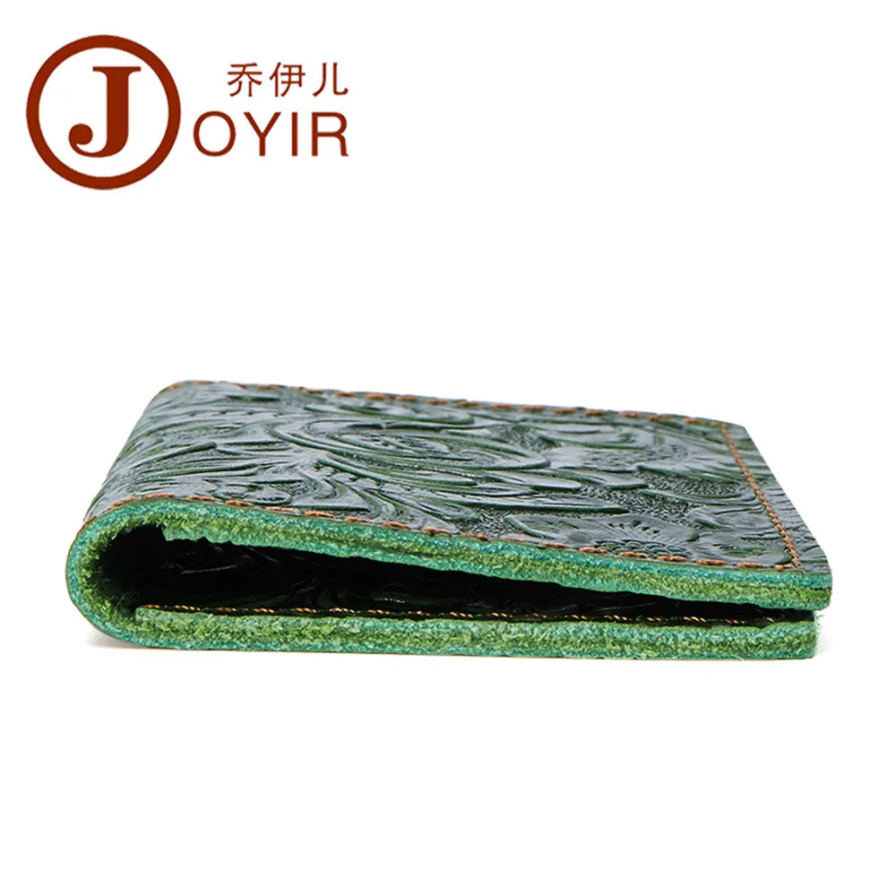 Нежный визитница Обложка для паспорта из натуральной кожи тиснение