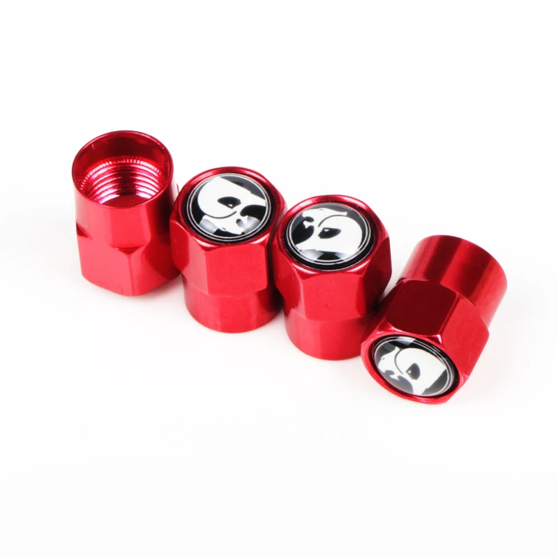 4 шт. Металлические колпачки для клапанов автомобильных шин|Наклейки на