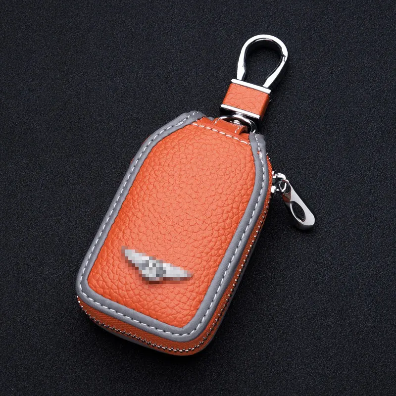 Новое Прибытие дизайн Просвет Личи Кожаный Бумажник Ключа Автомобиля сумка Для