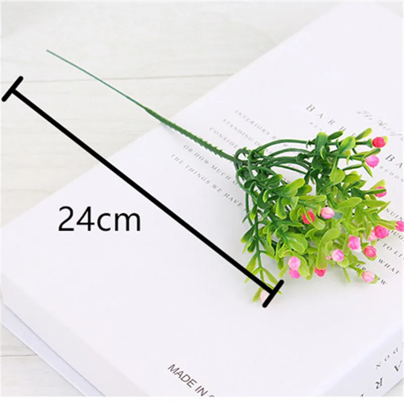 Искусственные цветы миланские шелковые цветочные бусины искусственные растения