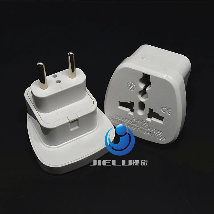 Высококачественный адаптер питания для путешествий EU AU US to GER