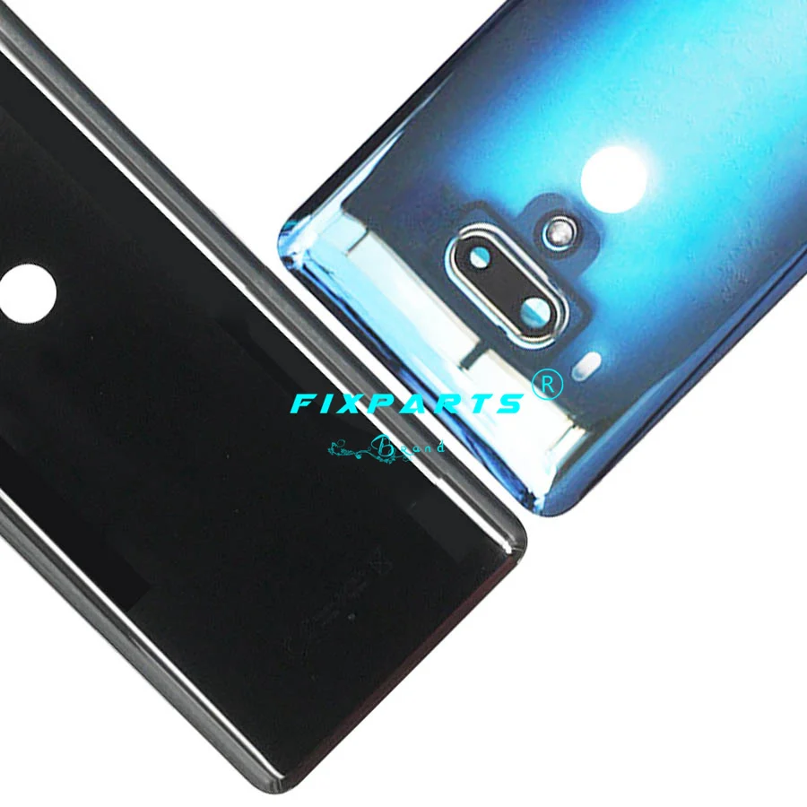 Корпус U12 плюс Батарея задняя крышка для htc U12 плюс Батарея задняя дверь чехол с Камера объектив для htc U12+ Батарея крышка