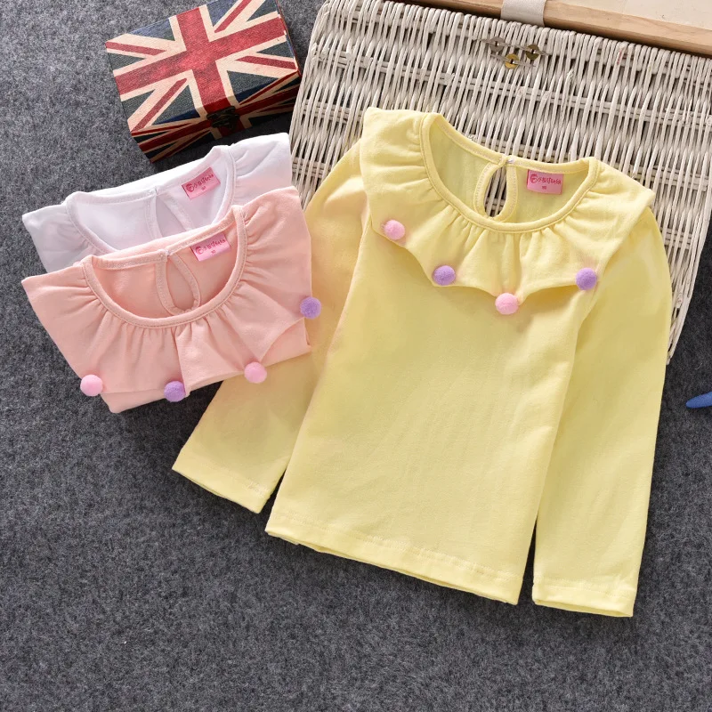 Женская футболка с длинным рукавом весна-лето хлопковая нижняя рубашка