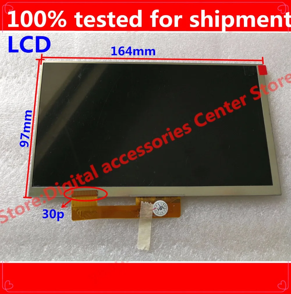 

HZ 7inch 30pin AL0203B 01 AL0252B 01 30 Pin MF0701683001A Digital FPC-Y83509 V02 LCD Panel Display Screen