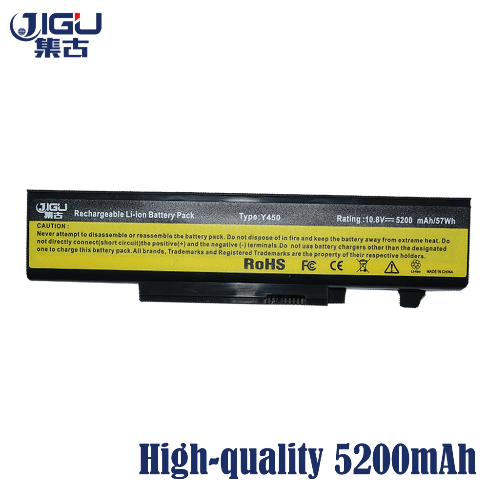 Аккумулятор для ноутбука JIGU Lenovo IdeaPad Y450 Y450A Y550 Y550A Y550P Y450G 20020 4189 55Y2054 L08L6D13 L08O6D13 L08S6D13 |