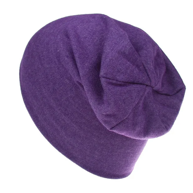 purple Г. Весенне-осенние детские шапки для малышей, зимняя теплая шапка для маленьких мальчиков и девочек, хлопковые шапки, Детские теплые вязаные шапочки, одежда, аксессуары - Цвет: purple