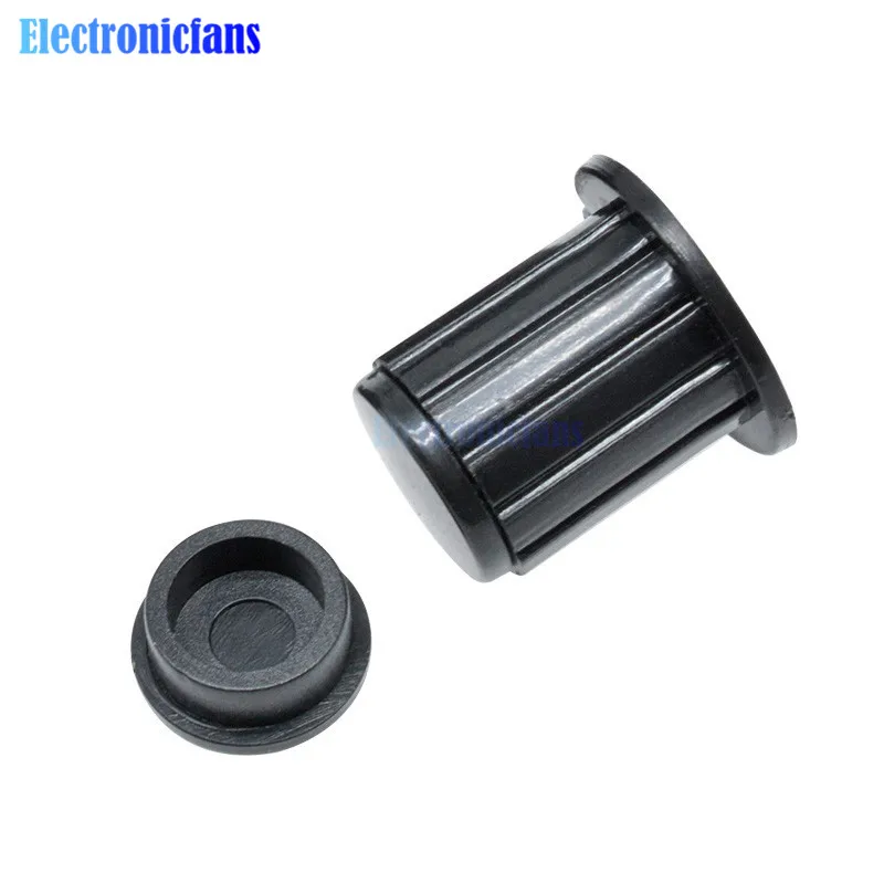 5 шт. колпачок для кнопки потенциометра черный и серый цвета 4 мм 6 подходит