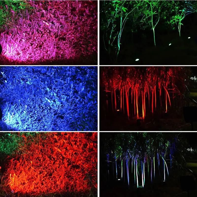 5 Вт Солнечный прожектор Подводный СВЕТОДИОДНЫЙ аквариумный светильник