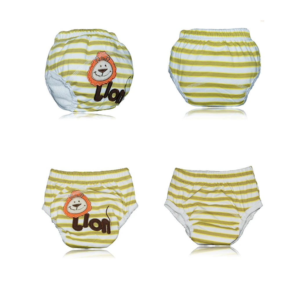 5 шт. Детские Водонепроницаемые Многоразовые трусики-подгузники | Мать и ребенок