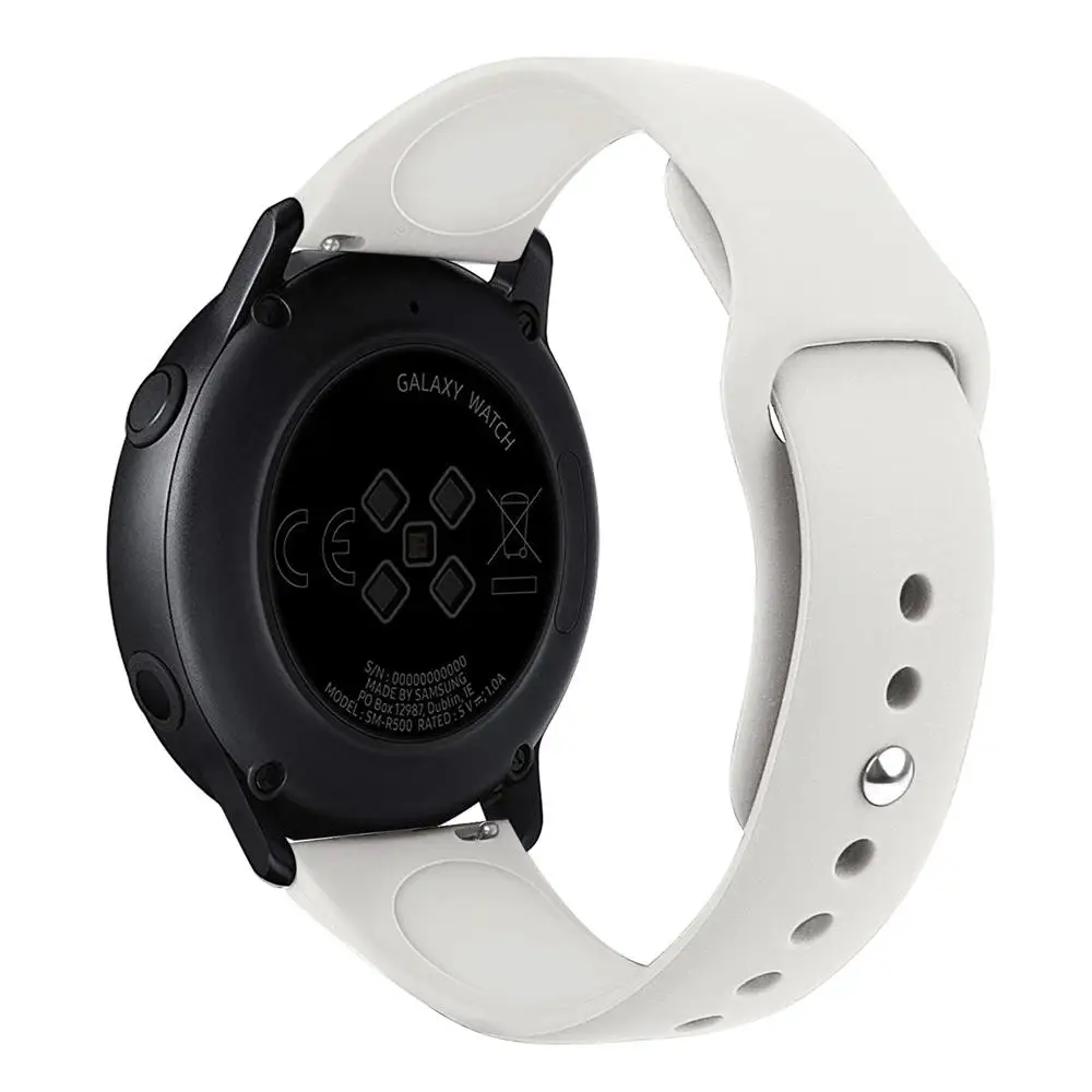 Спортивные силиконовые ремешки для часов Ремешок для Garmin Forerunner 645/vivoactive 3 музыка Замена браслет резиновый ремешок 20 мм