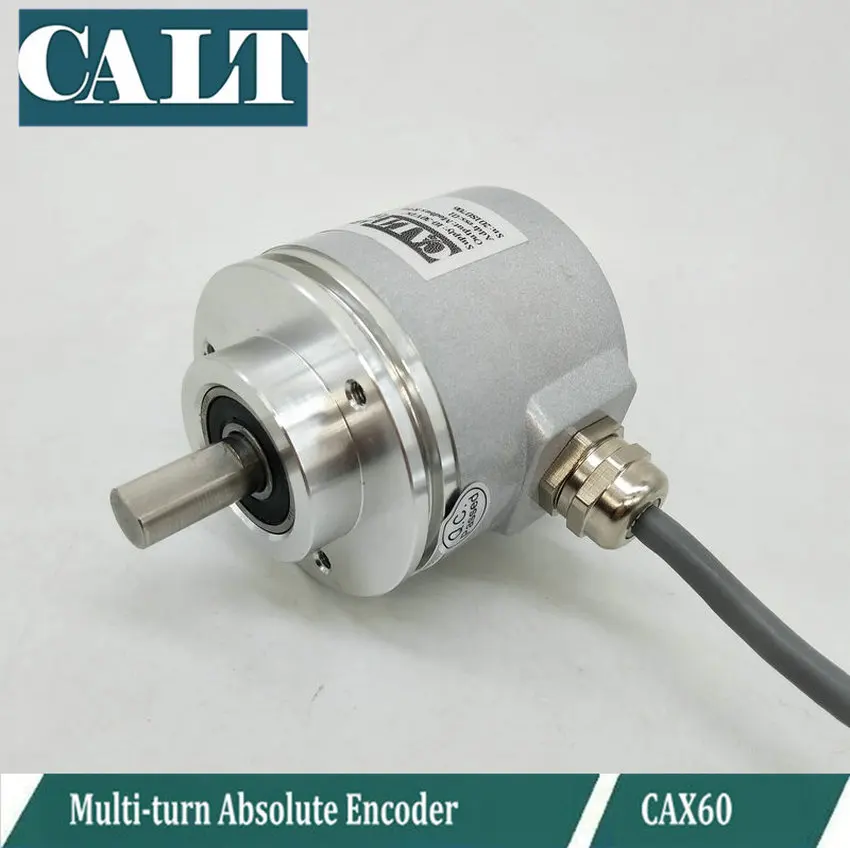 CAX60 12Bits Multi-turn 64 256 4096 turns Absolute Rotary Encoder RS485 and 0-10V Duel Output | Инструменты