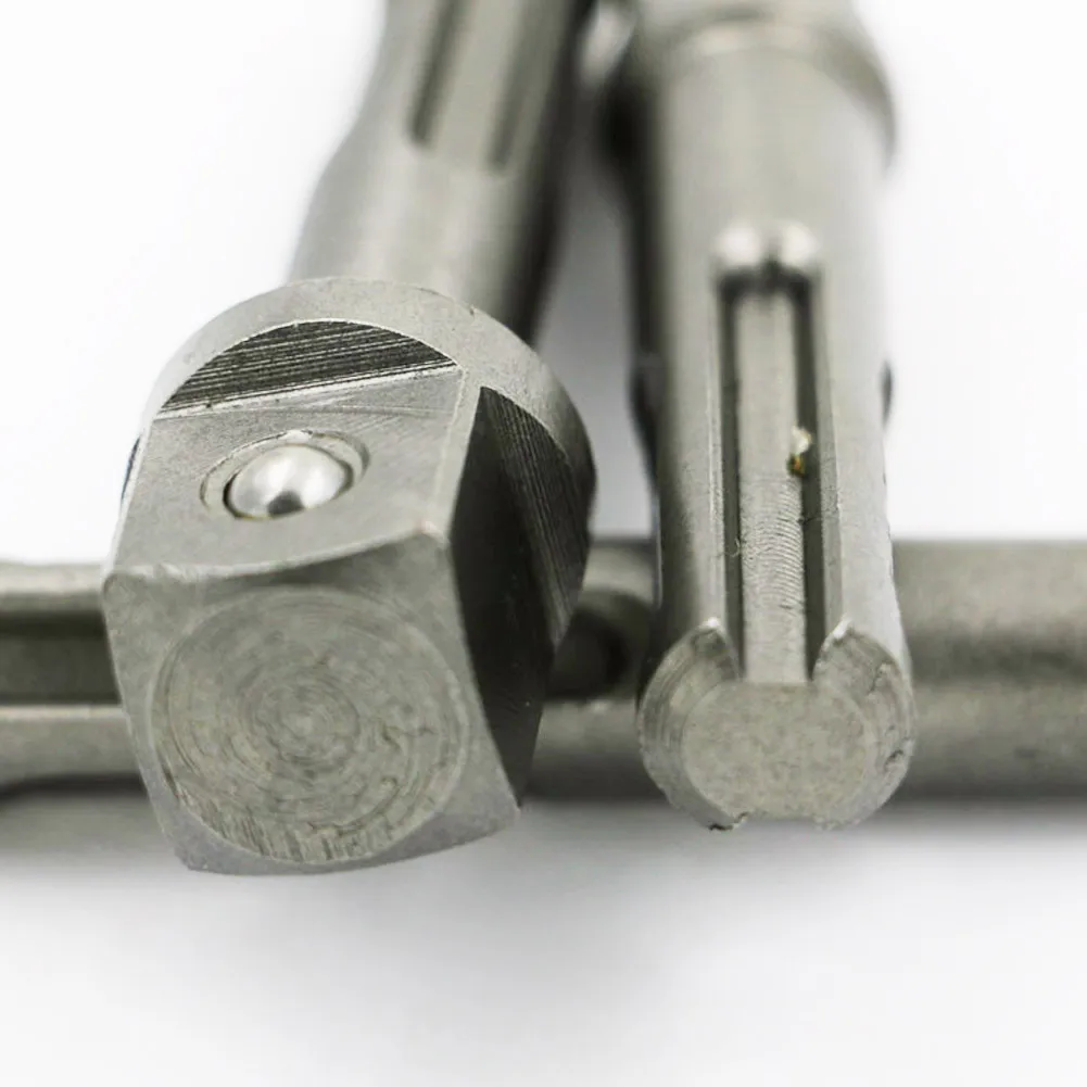 

High Quality 3PCS SDS Drill Chuck Adapter Power Extension Socket Driver Tool 1/4 3/8 1/2 Driver Set Drills Bit