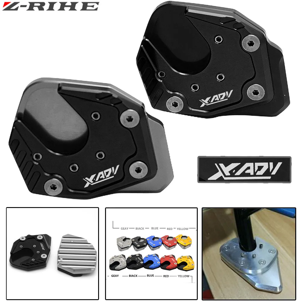 

2018 X-ADV XADV Motorcycle Accessories Side stand enlarge kickstand Extension for Honda X-ADV X ADV XADV ampliar 2017 2018