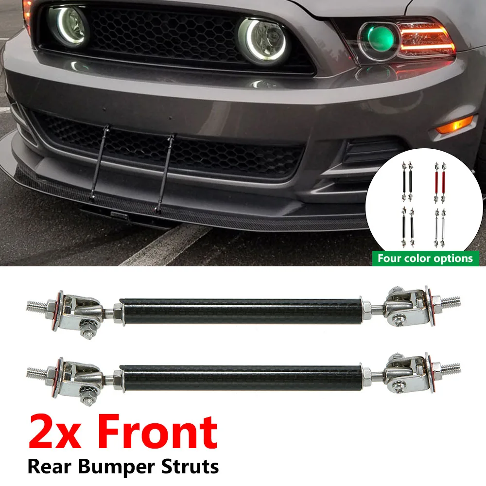 2 шт. регулируемые универсальные алюминиевые бамперы для переднего