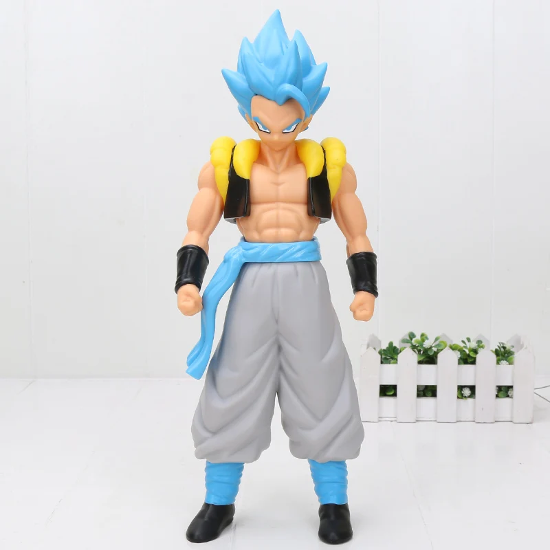 3542 33cm bag Dragon Ball Z Супер воины Saiyan 4 Бог SS vegetto vegito голубые волосы Драконий жемчуг Гоку бульма Коллекционная фигурка игрушка - Цвет: 3542 33cm bag