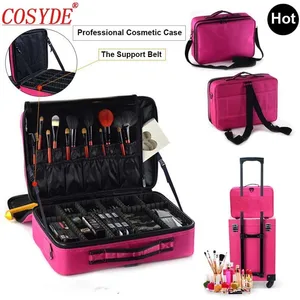 Женская модная косметичка, дорожный органайзер для макияжа, профессиональная косметичка, чехол для художника
