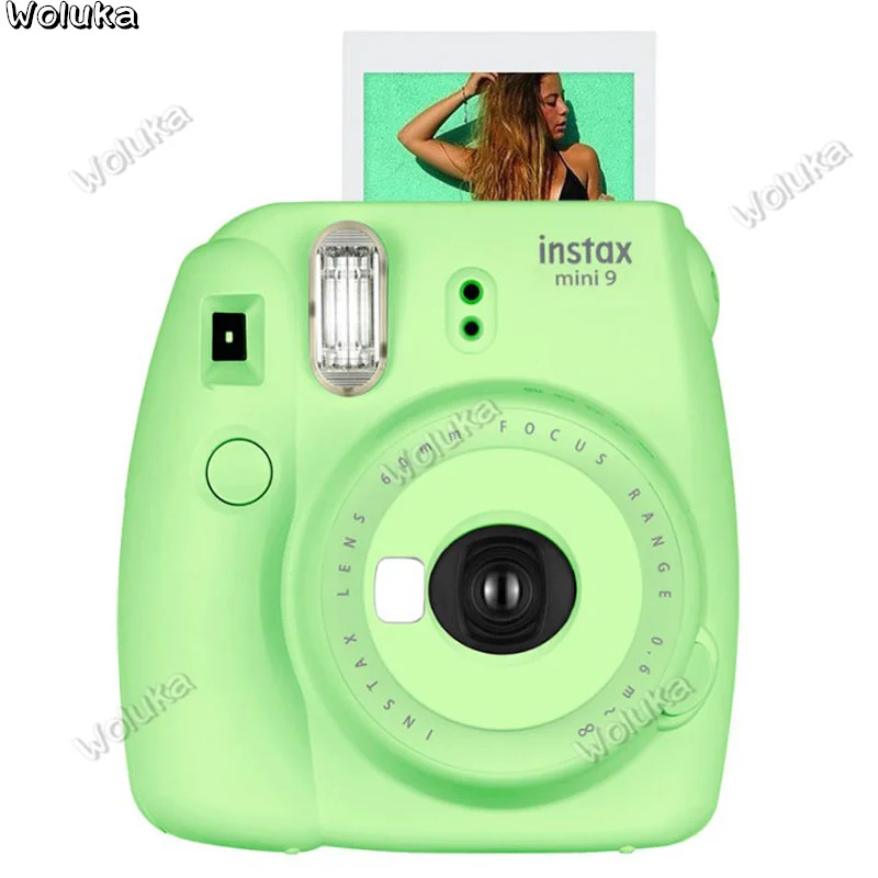 Instax Mini9 контейнер для фотоаппарата включает в себя мгновенную фотобумагу Mini8 обновление с зеркало для селфи и отбеливания CD50 T03