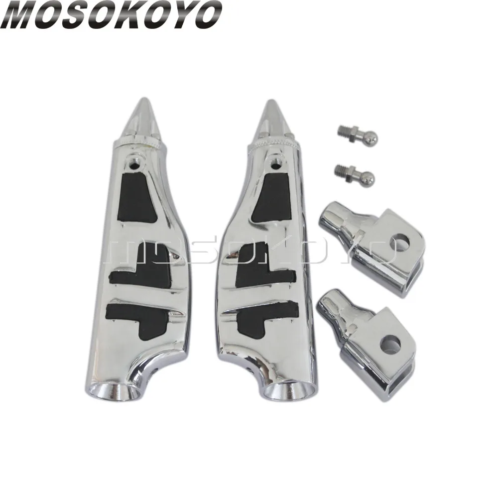2 шт. Алюминиевые ножки на шпильке для мотоцикла Suzuki M109R M50 M90 2001 2013 Honda Gold Wing GL1800