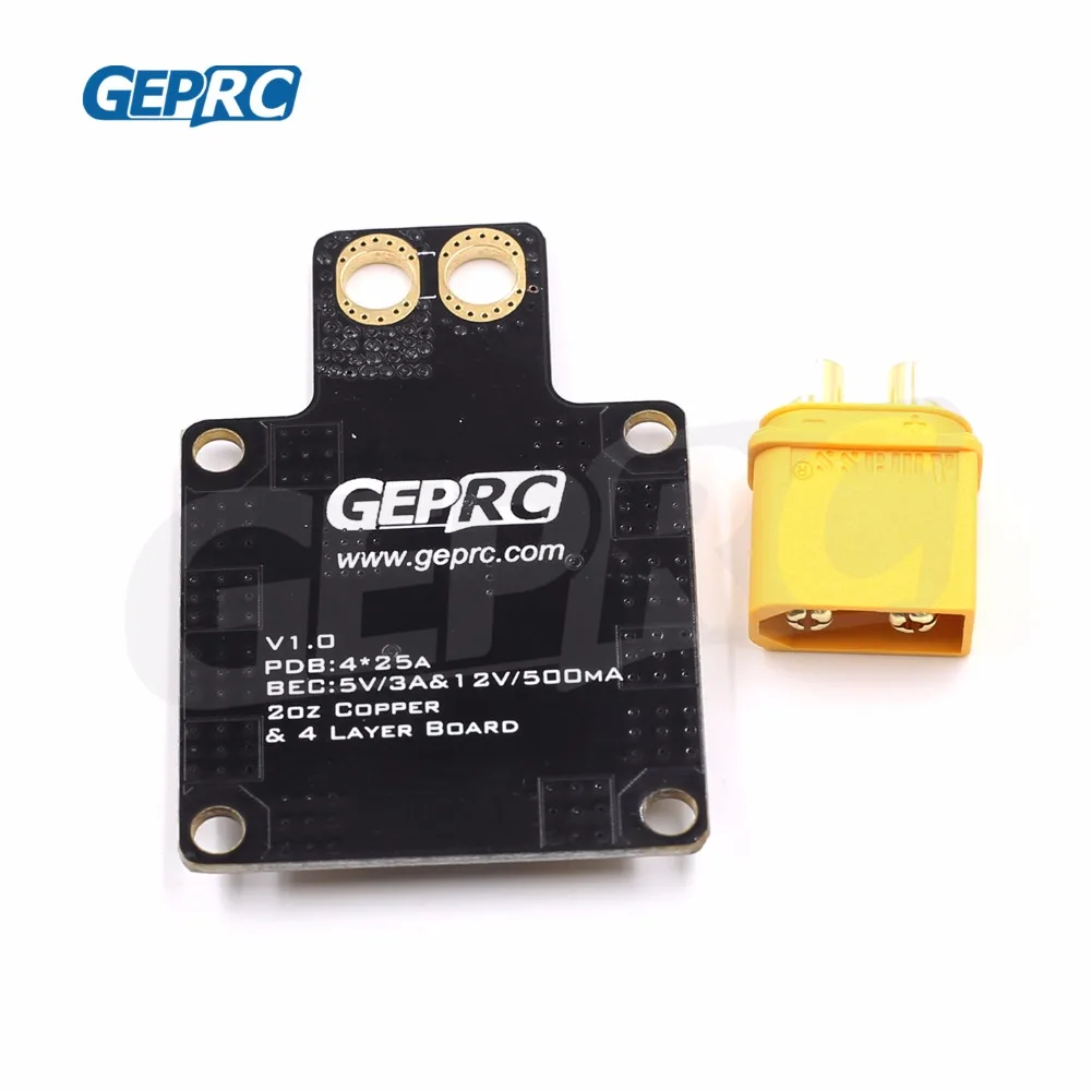 Распределительная плата GEPRC PDB XT60 с встроенным BEC Высокоэффективная линейная 5 В/2