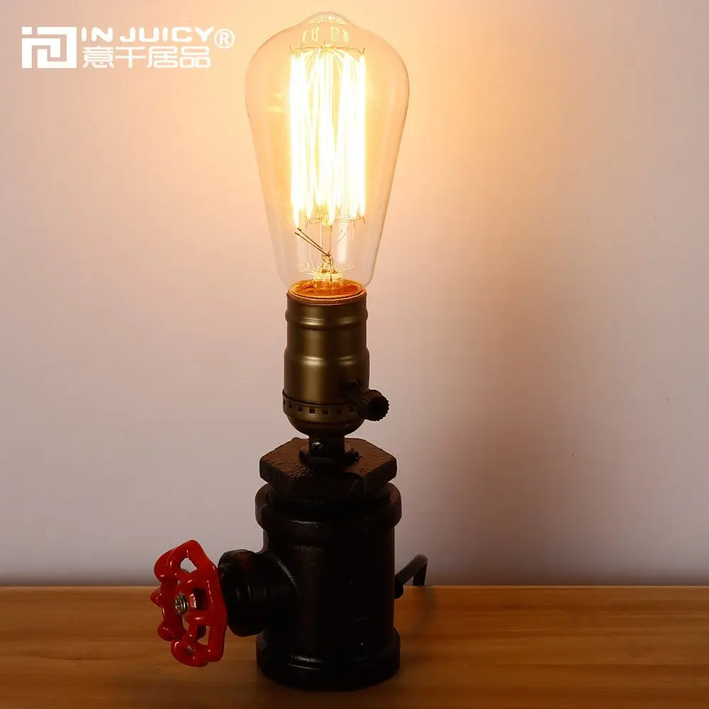 Винтажные металлические кованые лампы E27 в стиле индастриал для лампочек