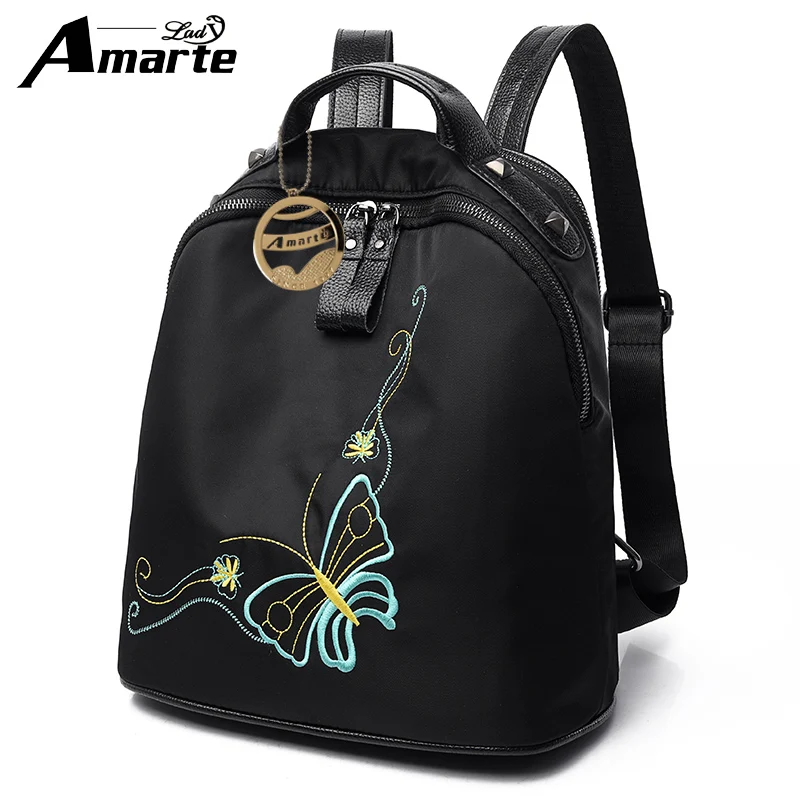 Amarte 2019 роскошные Брендовые женские рюкзаки Оксфорд новая мода водонепроницаемый