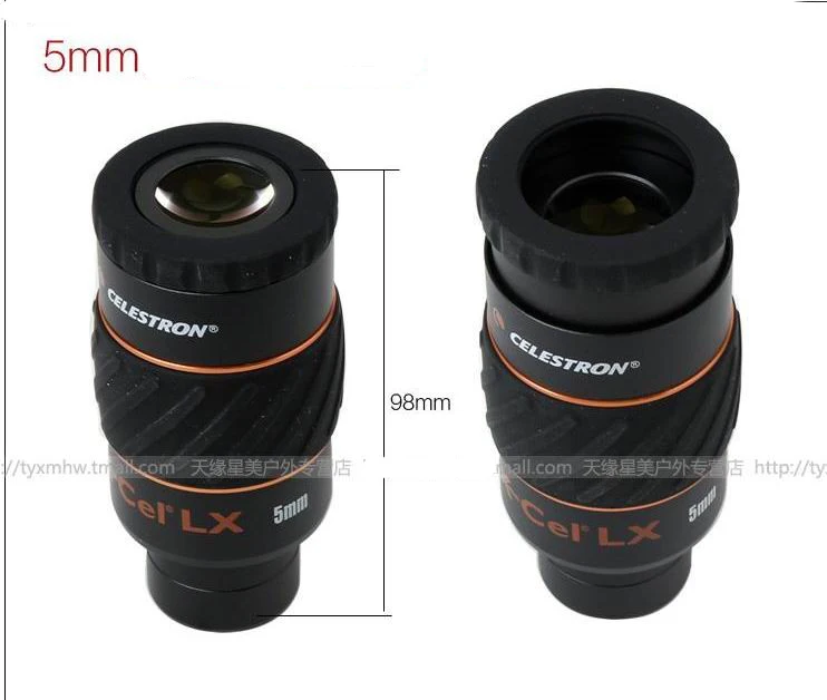 Окуляр CELESTRON X-CEL LX 12 мм, 1,25 дюймов, широкоугольный телескоп высокого разрешения большого калибра, аксессуары, не Монокуляр