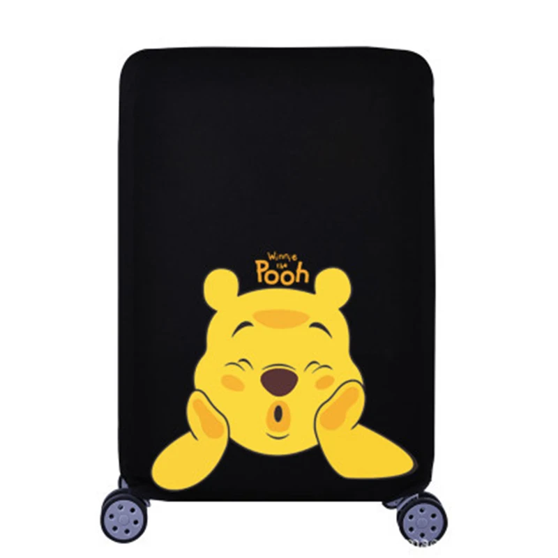 B Luggage cover Животный узор эластичность багажные Защитные чехлы для багажа Крышка для 19-32 дюймов тележка пылезащитный чехол дорожные аксессуары - Цвет: B Luggage cover