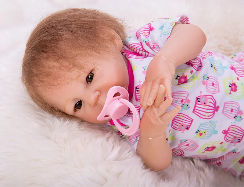 46 см силиконовые куклы reborn для младенцев реалистичные bebe alive модные игрушки детей