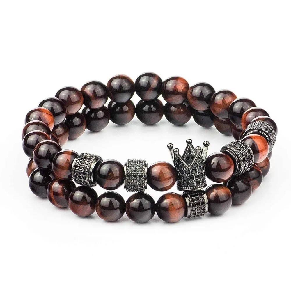 Ювелирные изделия для мужчин 2 шт./компл. хрустальный шар этнический ажурный