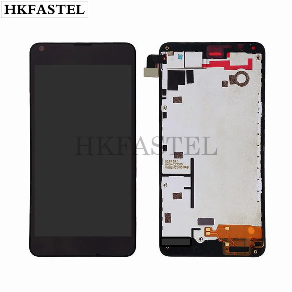 Hkfastel Оригинальный ЖК-экран дигитайзер дисплей для Nokia Lumia 640 с передней ЖК-рамкой