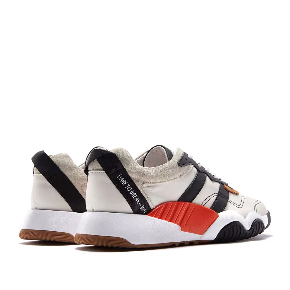 Мужские кроссовки Delivr кожаные повседневные дышащие на плоской подошве весна