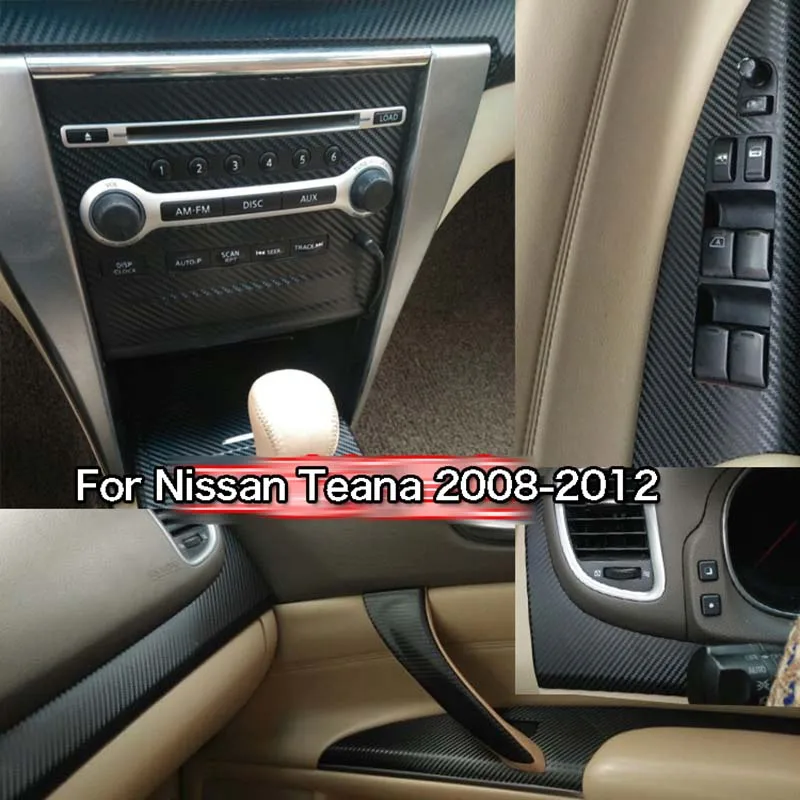 Автомобильный Стайлинг новый 3D карбоновый стикер для салона автомобиля