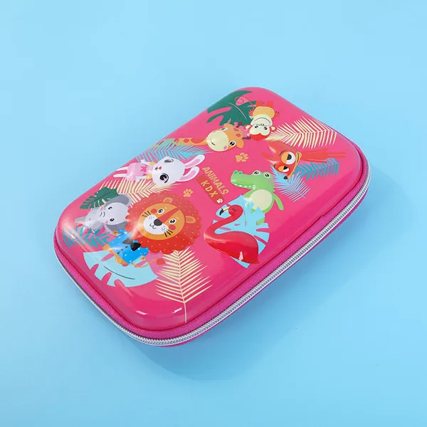 Пенал с единорогом чехол Фламинго школьные принадлежности кавайи estuche Эсколар Карандаш Чехол kalem kutusu 3D пенал для карандашей - Цвет: 4