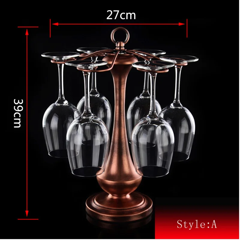 OnnPnnQ высококачественный подвесной держатель для вина железный стеллаж