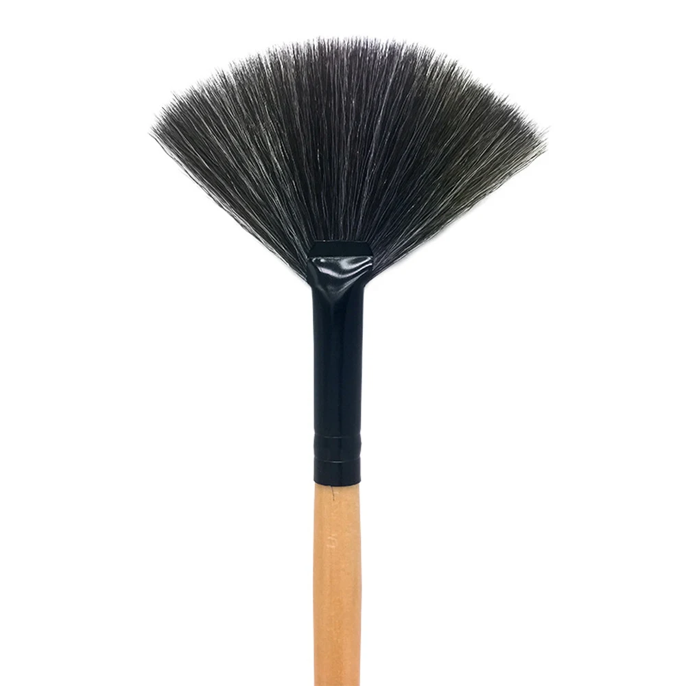 1 шт. мягкая кисточка для макияжа вентилятор одна кисть смешивания контур щёка