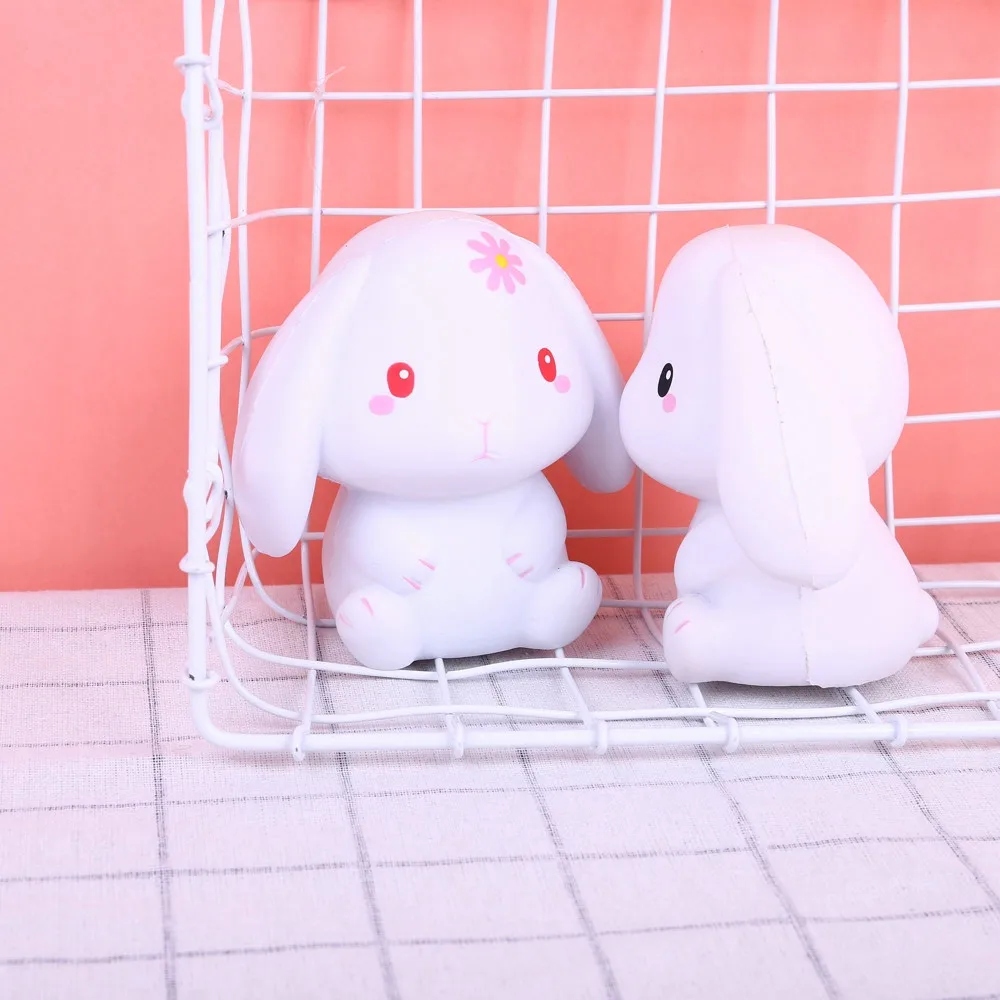 Squishies восхитительный кролик медленно поднимающийся крем сжимает ароматизированные игрушки для снятия стресса 3,12