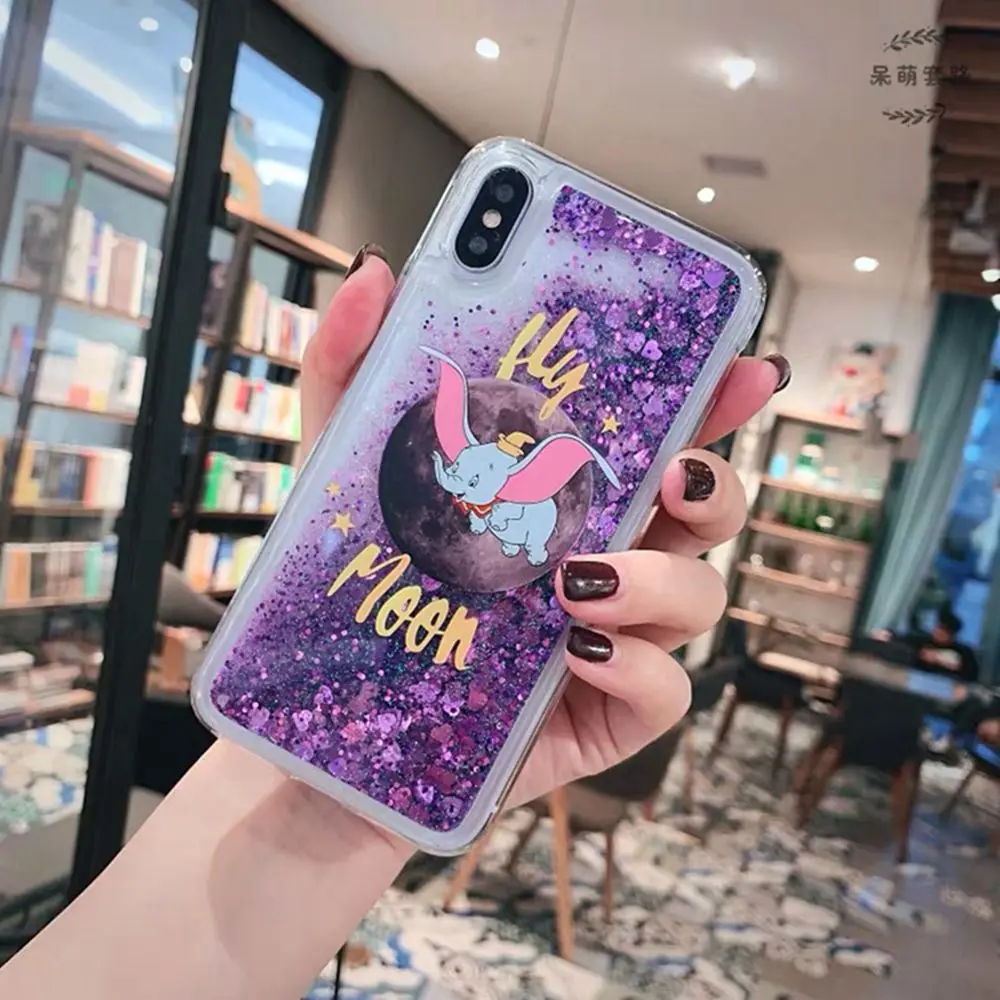 KISSCASE Quicksand Phone Cases For iPhone 7 8 Plus X XR XS MAX 6 6S Case Liquid Glitter Cover Fundas |