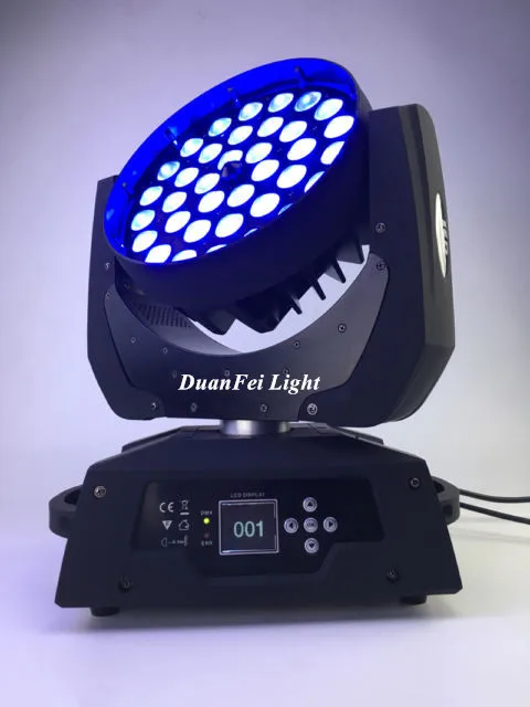 Светодиодная лампа с движущейся головкой 8 шт./лот регулировка яркости 36x15 Вт |