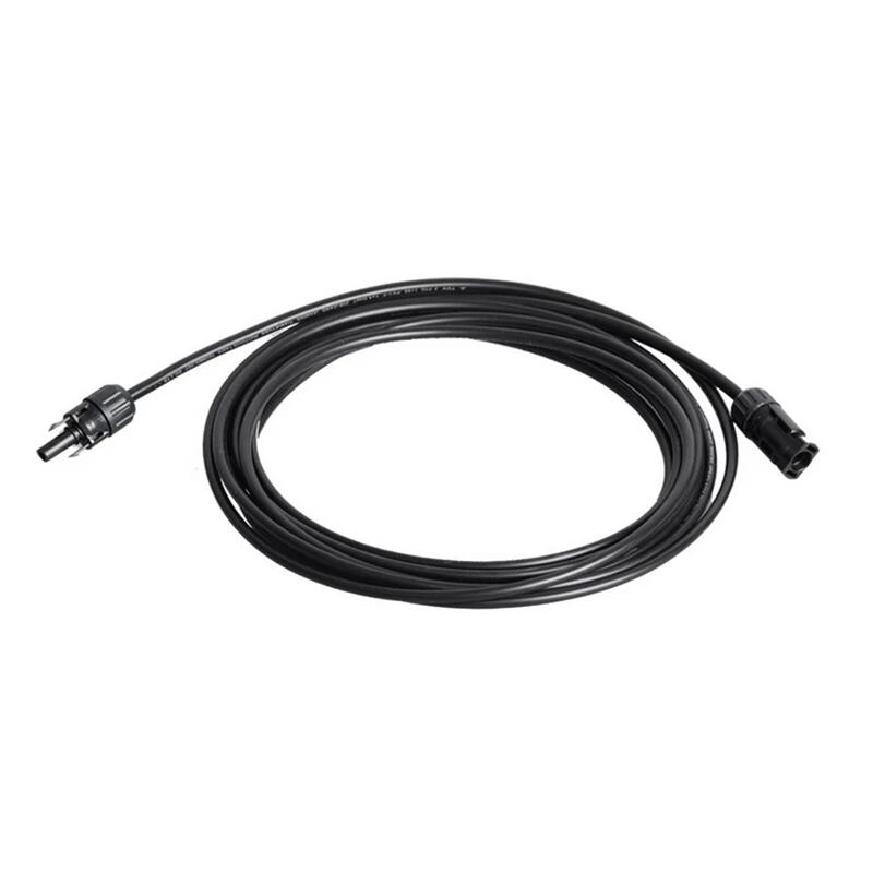 10 шт./лот солнечный PV разъем с 5 метром 4 мм2 12 AWG 17FT Солнечный удлинитель